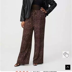 Torrid wide leg crepe pants